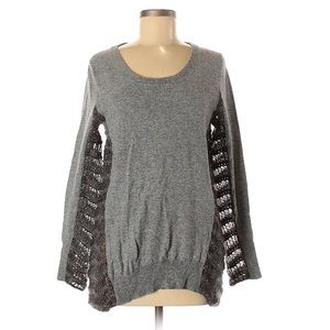 Skaist Taylor Gray fuzzy sweater Sz M
